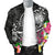 Hawaii Polynesian Men's Bomber Jackets - Turtle Plumeria (Black) - Polynesian Pride