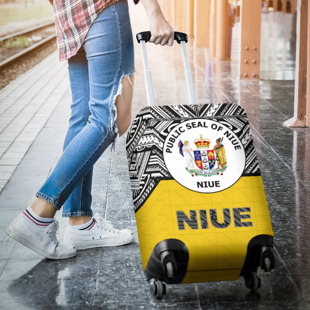 Niue Luggage Covers - Polynesian Design - Polynesian Pride