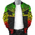 New Caledonia Polynesian Chief Men's Bomber Jacket - Reggae Version - Polynesian Pride