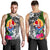 Tahiti Men Tank Top - Turtle Plumeria Banana Leaf - Polynesian Pride