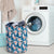Hawaii Tropical Hibiscus Blue Hawaii Laundry Basket - Polynesian Pride
