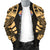 Tahiti Men Bomber Jackets - Polynesian Tattoo Gold - Polynesian Pride