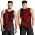 American Samoa Men's Tank Top - Red Tentacle Turtle - Polynesian Pride