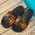 Fiji Slide Sandals - Gold Plumeria - Polynesian Pride