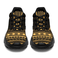 French Polynesia Chunky Sneakers - Polynesian Chief Gold Version - Polynesian Pride