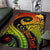 Papua New Guinea Personalised Area Rug - PNG Bird And Polynesian Decorative Pattern - Polynesian Pride