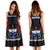 Samoa Polynesian Custom Personalised Midi Dress - Samoan Spirit - Polynesian Pride