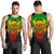 Samoa Polynesian Men's Tank Top - Tattoo Pattern With Seal Reggae - Polynesian Pride