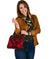 Tonga Polynesian Shoulder Handbag - Tonga Red Seal with Polynesian tattoo - Polynesian Pride