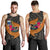 Samoa Men's Tank Top - Polynesian Hook And Hibiscus (Nude) - Polynesian Pride