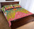 (Personalised) Hawaii Turtle Couple Plumeria Valentine Pattern Quilt Bed Set - Bond Style - AH - Polynesian Pride