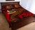 Vanuatu Polynesian Quilt Bed Set - Red Shark Polynesian Tattoo - Polynesian Pride