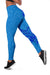 Combo Racerback Tank and Legging Blue Fiji Rugby Polynesian Waves Style - Polynesian Pride