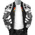 Kiribati Men Bomber Jackets - Polynesian Tattoo Black - Polynesian Pride