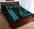 Hawaii Polynesian Quilt Bed Set Turquoise - Polynesian Pride