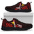 Papua New Guinea Polynesian Sneakers - Coat Of Arm With Hibiscus - Polynesian Pride