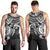 Marshall Islands Polynesian Tank Top (Men) - White Turtle - Polynesian Pride