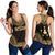 Austral Islands Women's Racerback Tank - Polynesian Chief Gold Version - Polynesian Pride