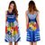 Mate Ma'a Tonga Rugby Women's Dress Polynesian Creative Style - Blue - Polynesian Pride