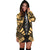 Samoa Hoodie Dress - Polynesian Tattoo Gold - Polynesian Pride