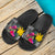 Papua new Guinea Slide Sandals - Turtle Floral - Polynesian Pride