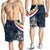 Polynesian Hawaii Men's Shorts - Hawaii Seal With Plumeria Style - Polynesian Pride