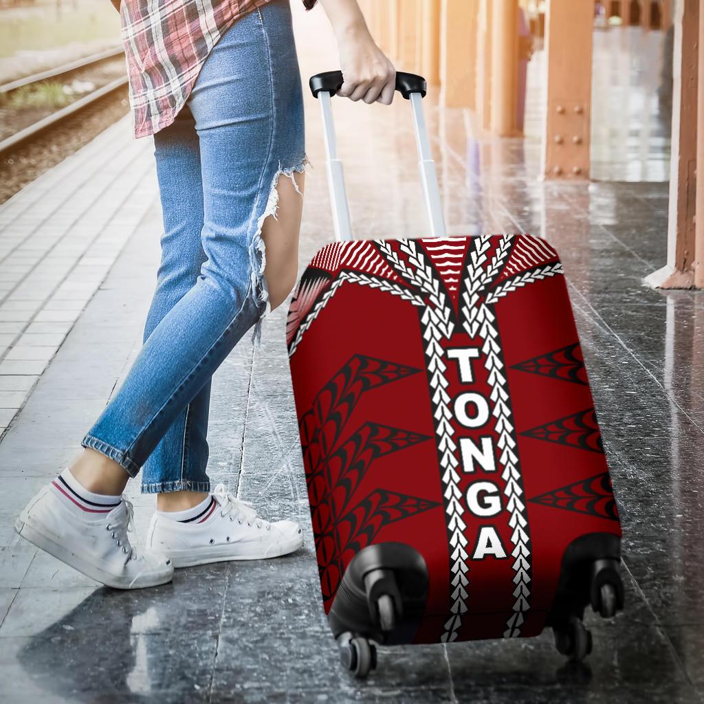 Tonga Polynesian Luggage Covers - Tongan Ngatu Pattern - Polynesian Pride