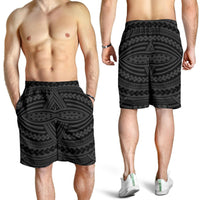 Polynesian Seamless Gray Men's Short - Polynesian Pride