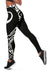 White Polynesian Tribal Women's Leggings - Polynesian Pride