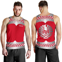 Tahiti Polynesian Men Tank Top - Wave Style - Polynesian Pride
