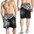 Marshall Islands Polynesian Shorts (Men) - White Turtle - Polynesian Pride