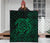 Hawaii Turtle Kanaka Map Hibiscus Poly Premium Quilt - Green - Polynesian Pride
