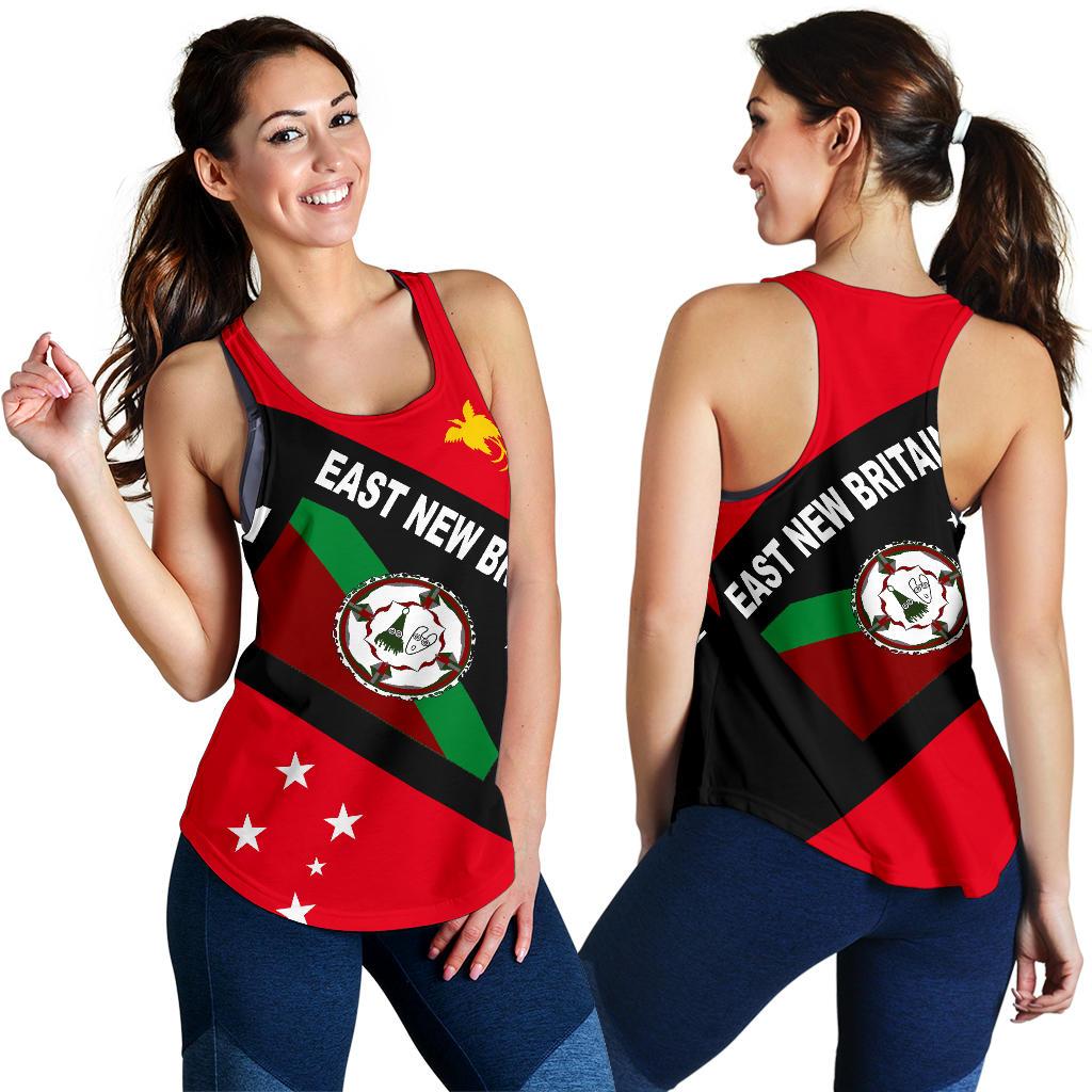 Papua New Guinea Women's Racerback Tank - East New Britain Province - Polynesian Pride