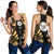 Niue Women Racerback Tank - Polynesian Tattoo Gold - Polynesian Pride