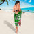 Tonga Custom Personalised Sarong - Turtle Plumeria (Green) - Polynesian Pride