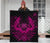 Hawaii Owl Hibiscus Plumeria Premium Quilt - Pink - Polynesian Pride