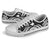 Papua New Guinea Low Top Canvas Shoes - White Tentacle Turtle - Polynesian Pride