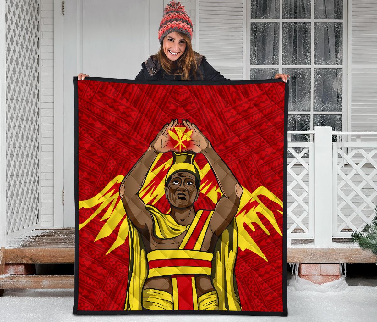 Hawaii Premium Quilt - King Mauna Kea - Polynesian Pride