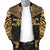 Wallis And Futuna Polynesian Chief Men's Bomber Jacket - Gold Version - Polynesian Pride