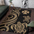 Wallis and Futuna Area Rug - Gold Tentacle Turtle - Polynesian Pride