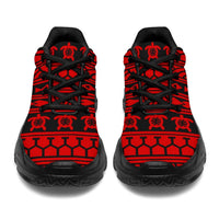 Polynesian tattoo tribal Red Chunky Sneakers - Polynesian Pride