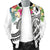 YAP Polynesian Men's Bomber - Summer Plumeria (White) - Polynesian Pride