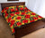 Hawaii Quilt Bed Set Tropical Flowers And Palm Leaves AH - Polynesian Pride