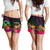 Tonga Polynesian Women's Shorts - Summer Hibiscus - Polynesian Pride