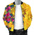 Polynesian Men's Bomber Jackets - Hawaii Kanaka Maoli & Hibiscus Flowers With Polynesian Patterns - Polynesian Pride