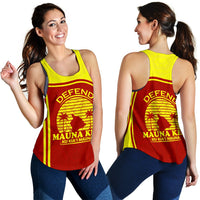 Mauna Kea Women's Racerback Tank 07 - Polynesian Pride
