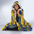 Nauru Hooded Blanket - Polynesian Tattoo Flag - Polynesian Pride