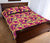 Hawaii Quilt Bed Set Seamless Tropical Flower Plant Pattern Background AH - Polynesian Pride