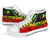 Yap State High Top Shoes - Reggage Color Symmetry Style - Polynesian Pride