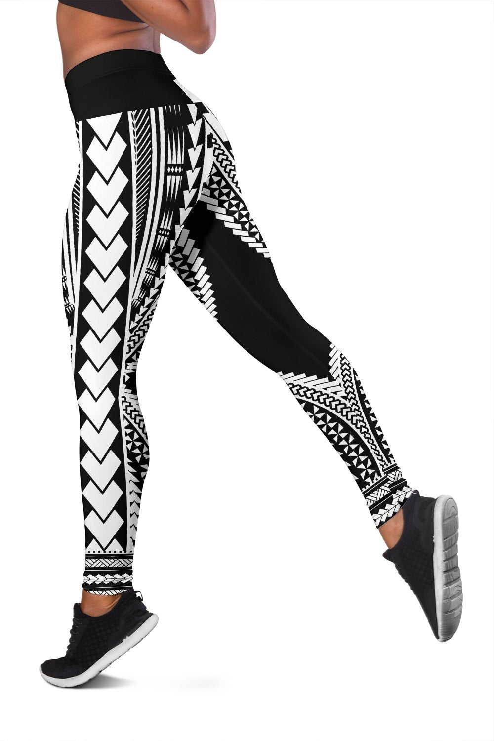Hawaii Polyneisan White Color Special Tribal Women's Leggings - Polynesian Pride